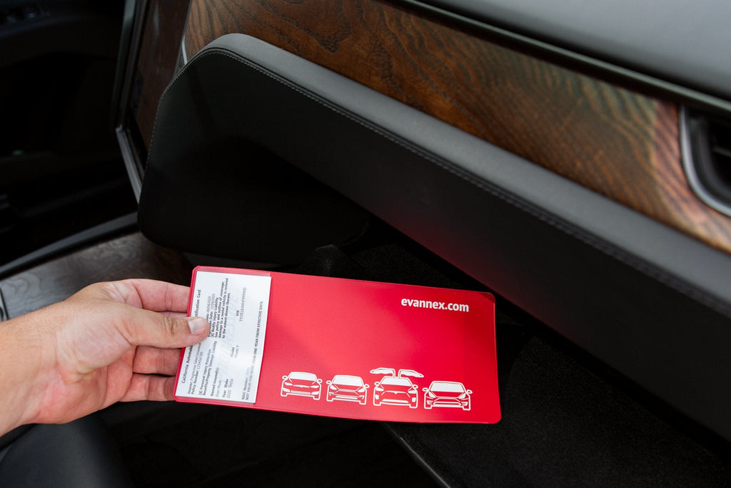Registration and Insurance Card Holder for EV Owners